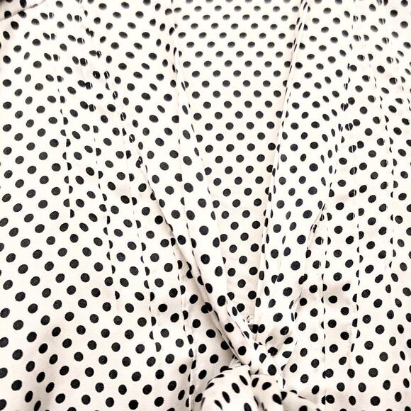 The Limited Silky Polka Dot Blouse Short Sleeve - Picture 2 of 8